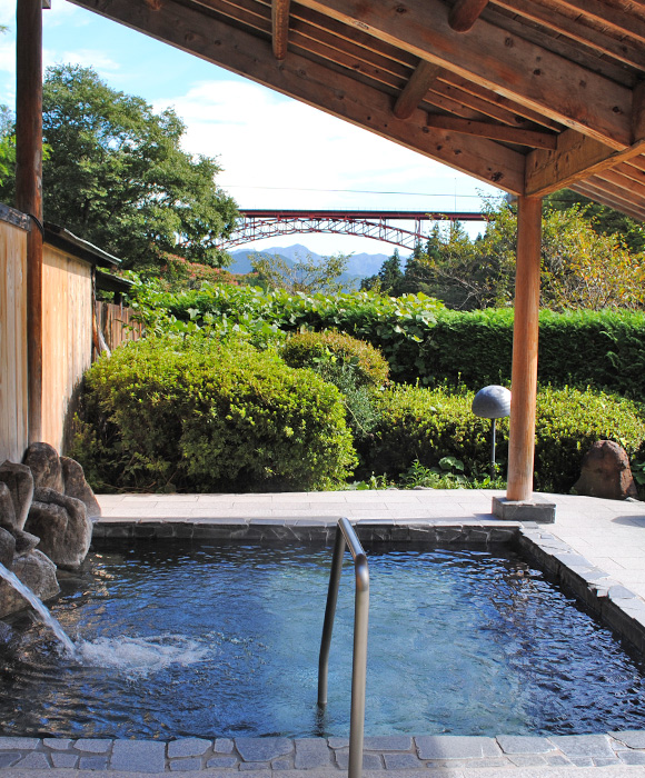 露天風呂 阿南温泉 かじかの湯