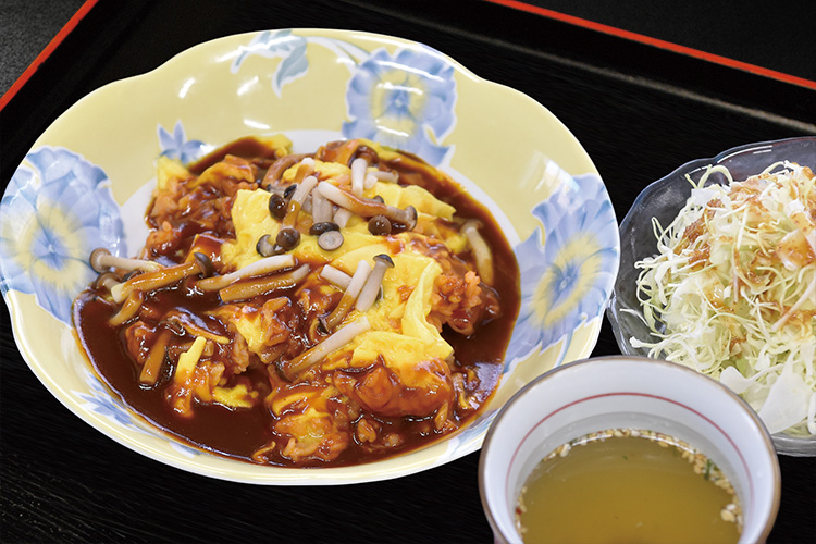 きのことろ～りオムライス 和食処 かじか亭